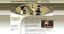 Desktop Screenshot of grantplumbing1.com